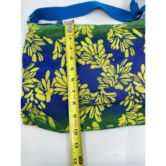 KIPLING Medium Blue Yellow Nylon Crossbody Bag - Picture 5 of 12